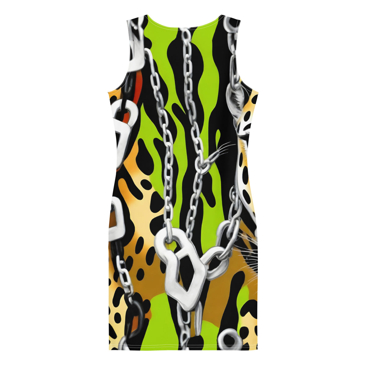 Latina Fashion- Latina Rocks Dynamic Lion Print Dress