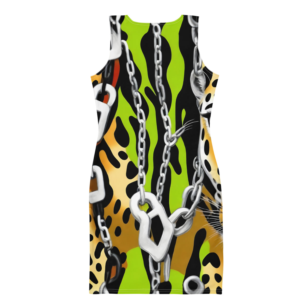 Latina Fashion- Latina Rocks Dynamic Lion Print Dress