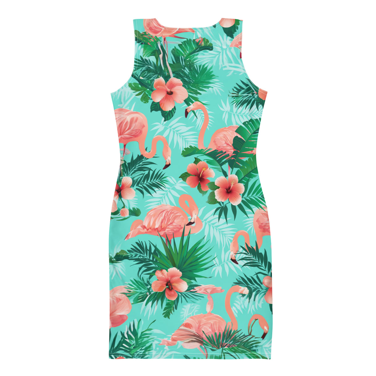 Latina Fashion- Latina Rocks Flamingo Love Dress