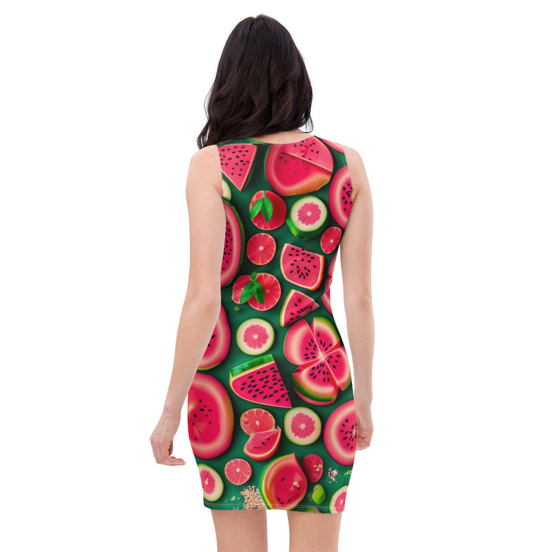 Latina Fashion- Latina Rocks Watermelon Dress