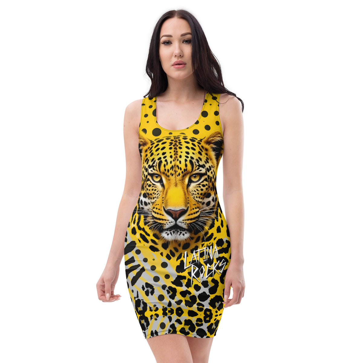 Latina Fashion- Latina Rocks Cheetah Women's Dress