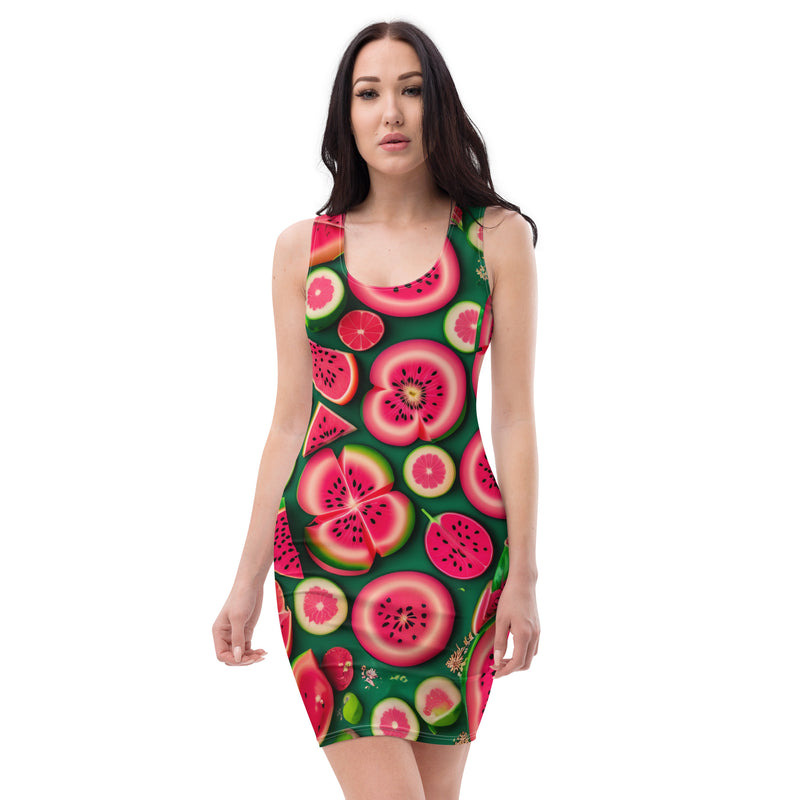 Latina Fashion- Latina Rocks Watermelon Dress