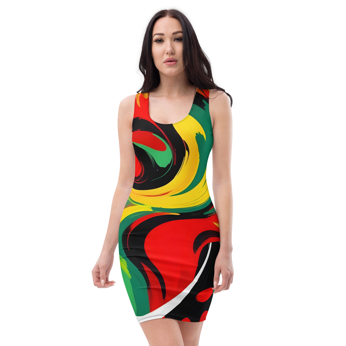 Latina Fashion- Latina Rocks Rasta Dress