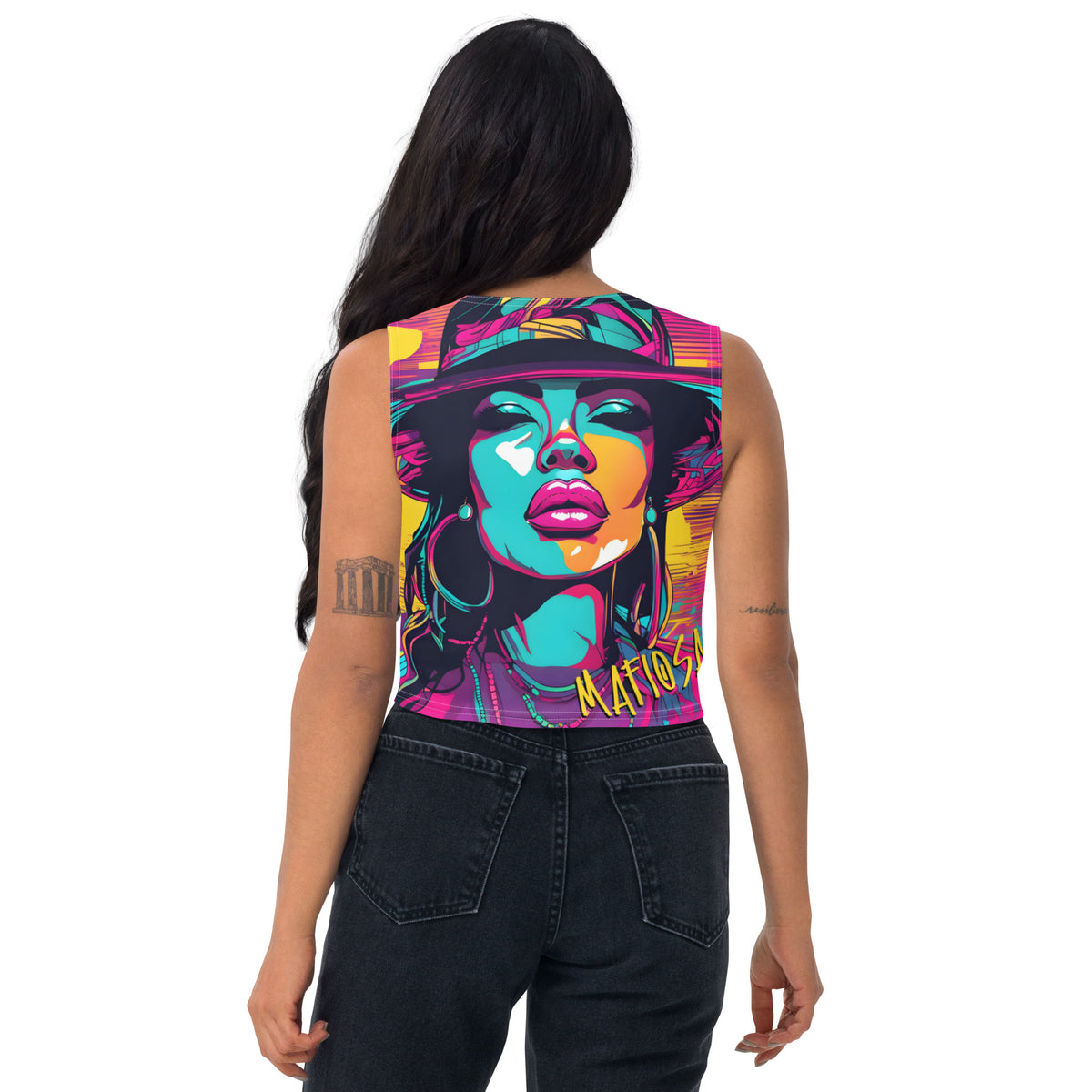 Latina Fashion- Latina Rocks MAFIOSA Crop Top