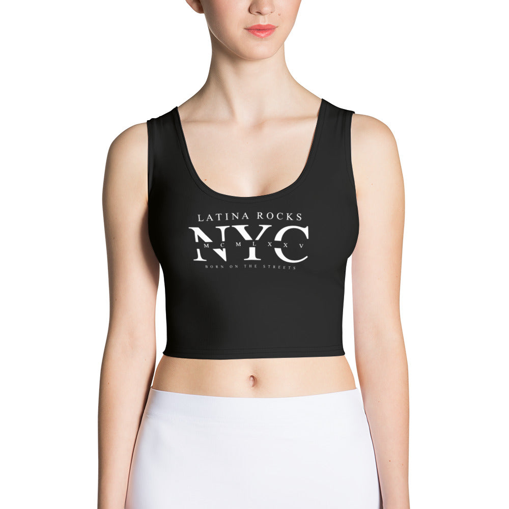 Latina Rocks Logo Crop Top