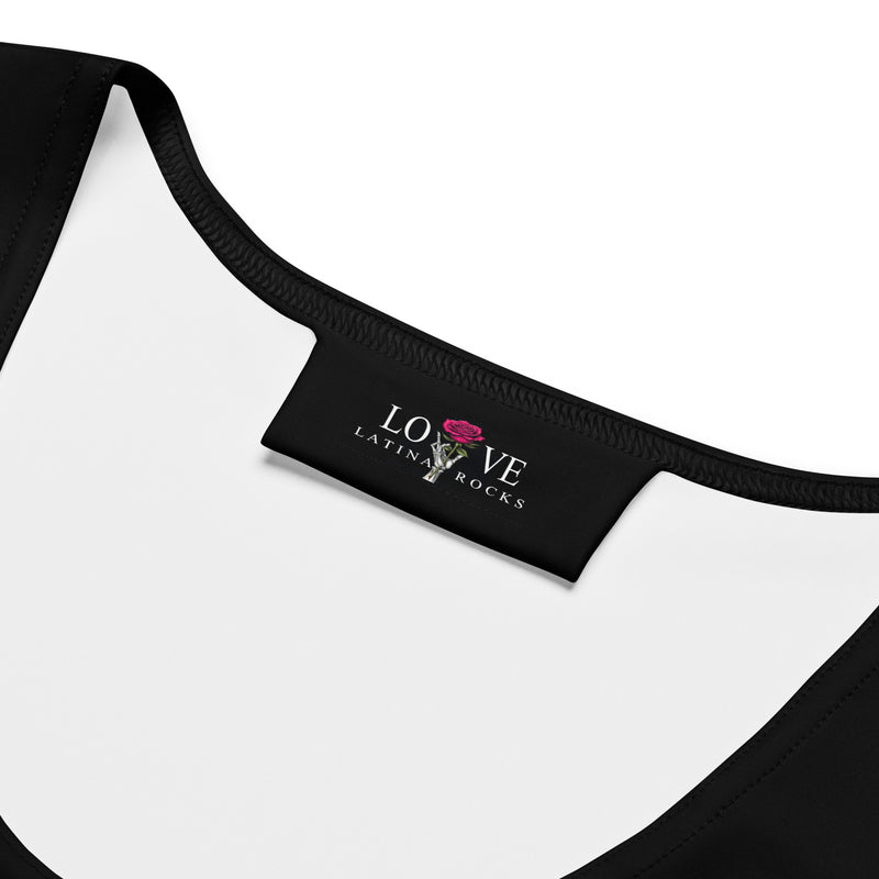 Latina Rocks Logo Crop Top