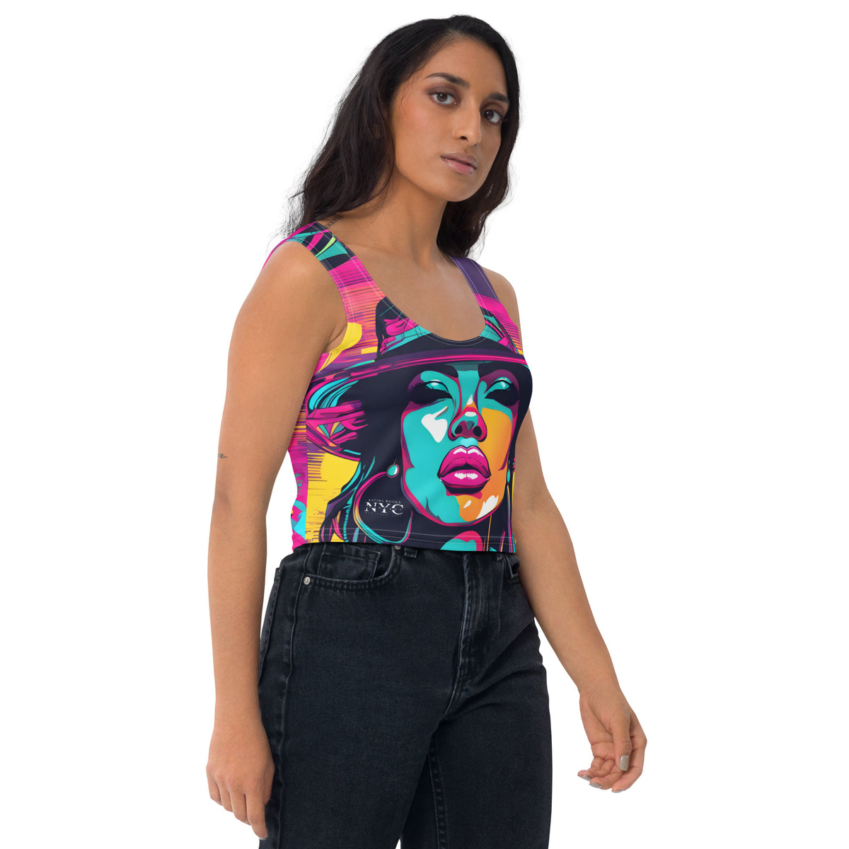 Latina Fashion- Latina Rocks MAFIOSA Crop Top