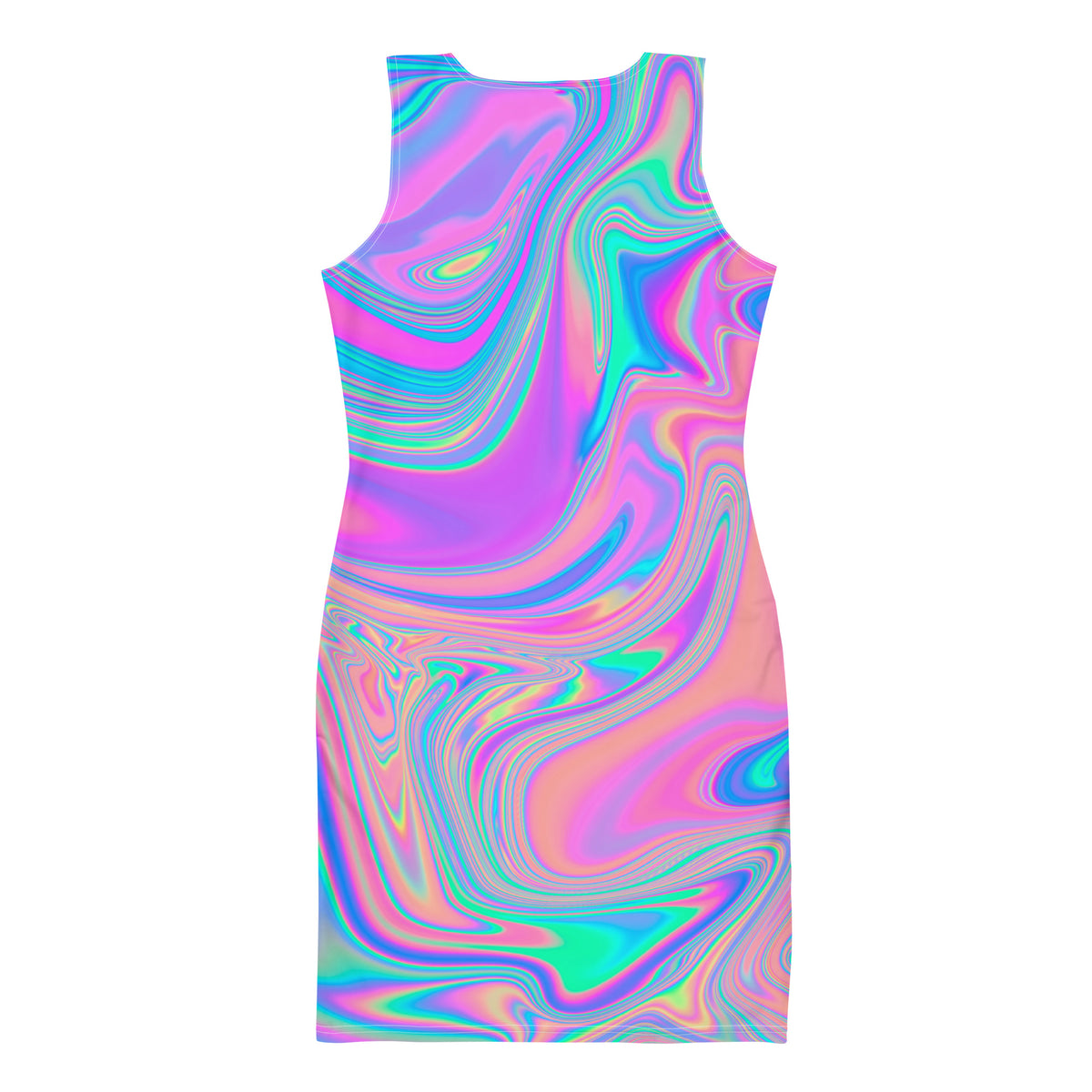 Latina Fashion- Latina Rocks Holographic Dress