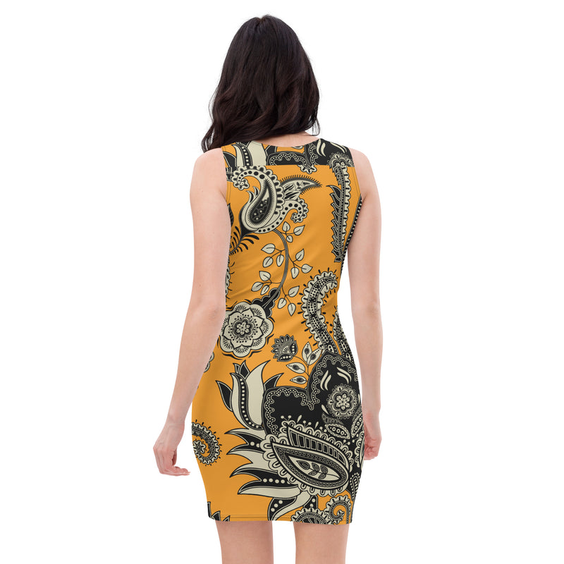 Latina Fashion- Latina Rocks Paisley Flora Fashion Dress