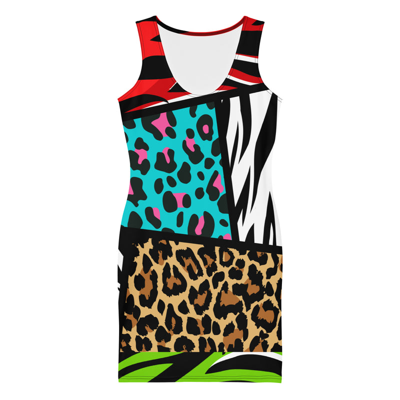 Latina Fashion- Latina Rocks Animalistic Dress