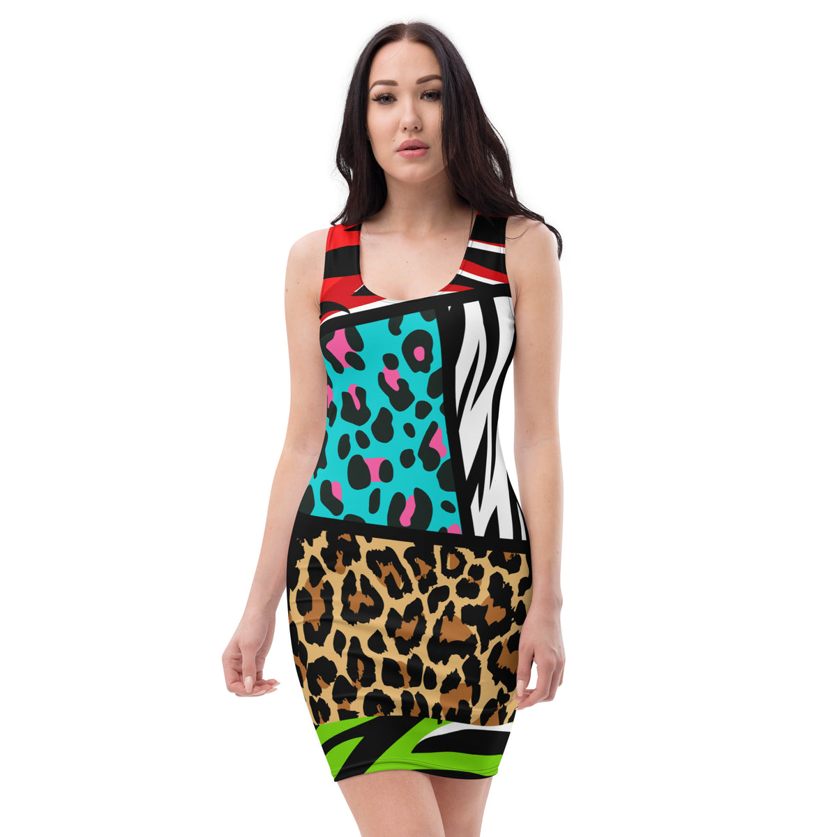 Latina Fashion- Latina Rocks Animalistic Dress