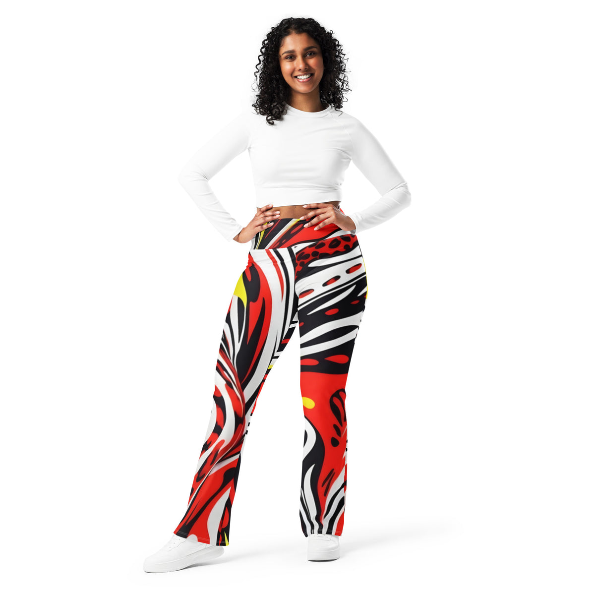 Latina Fashion- Latina Rocks 90's Flare leggings