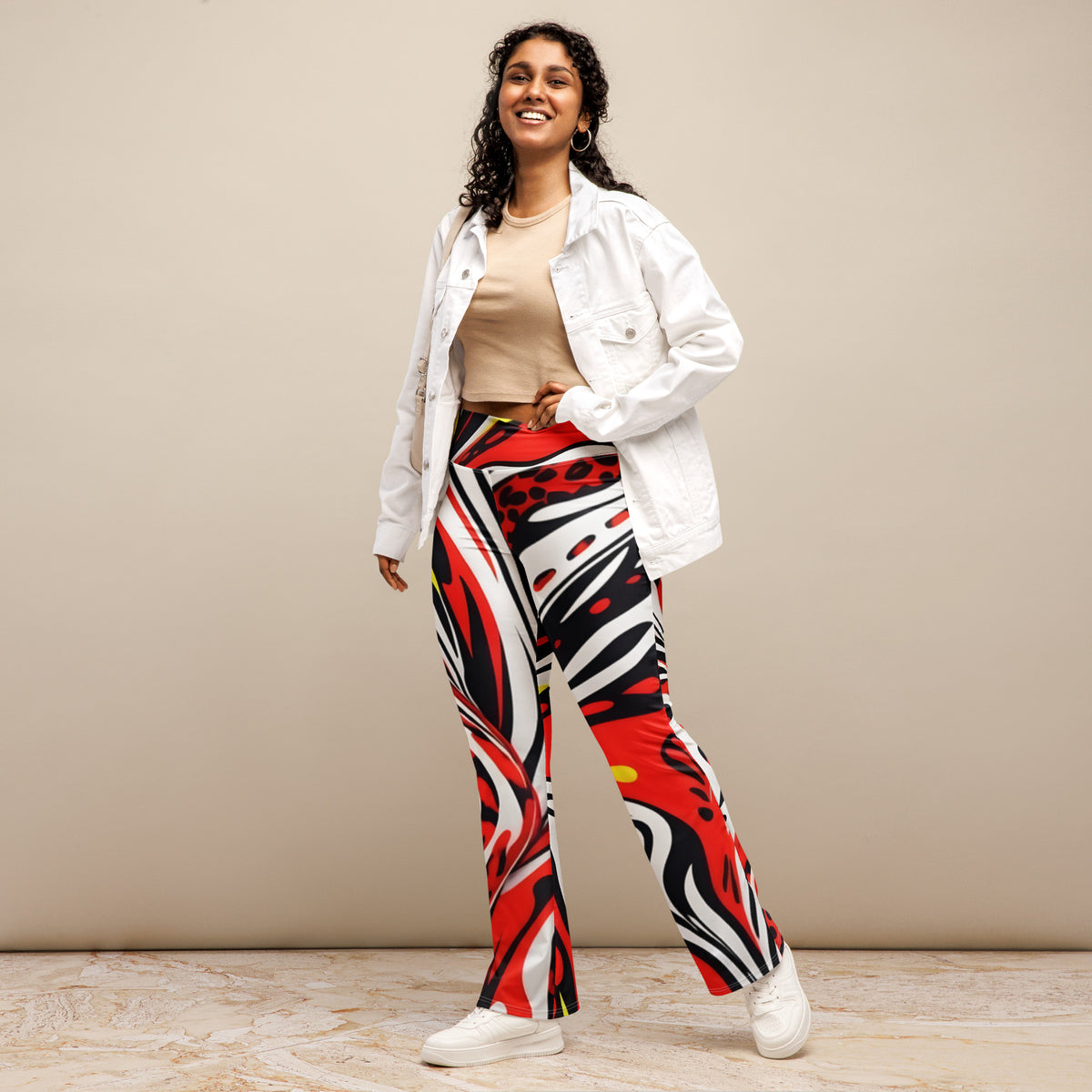 Latina Fashion- Latina Rocks 90's Flare leggings