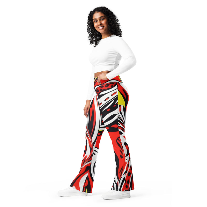 Latina Fashion- Latina Rocks 90's Flare leggings