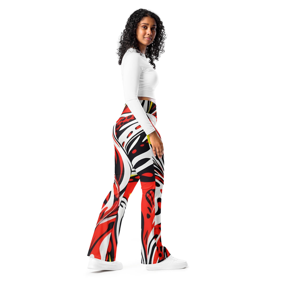 Latina Fashion- Latina Rocks 90's Flare leggings