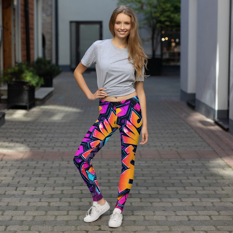 Latina Rocks Fashion Graffiti Leggings