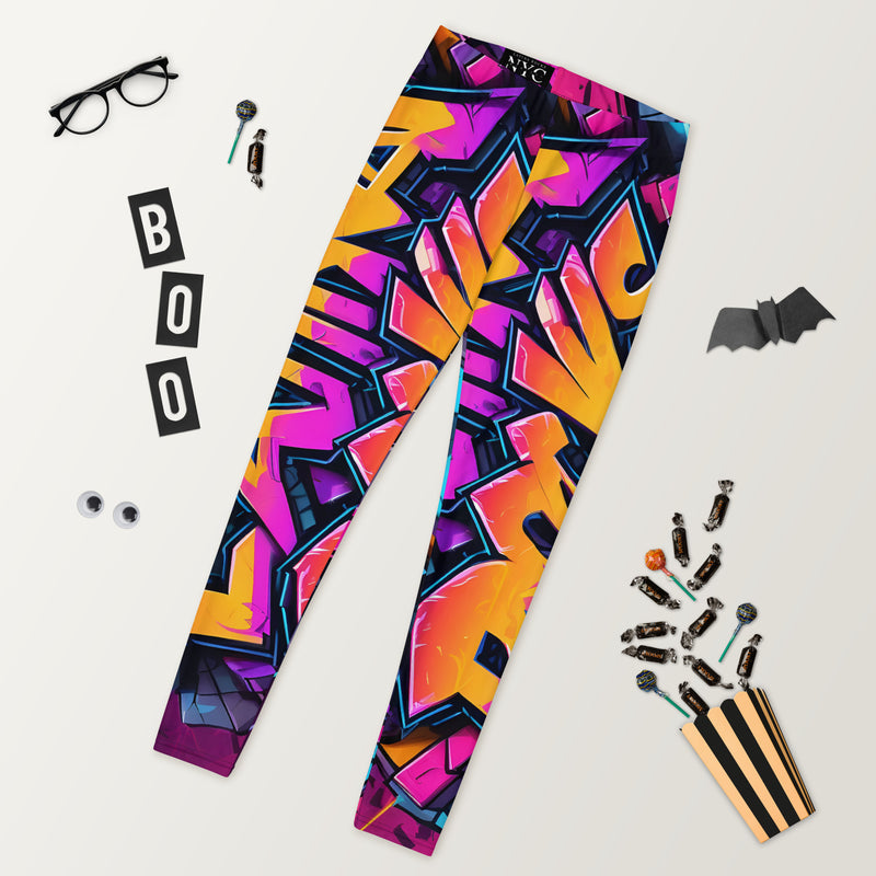 Latina Rocks Fashion Graffiti Leggings