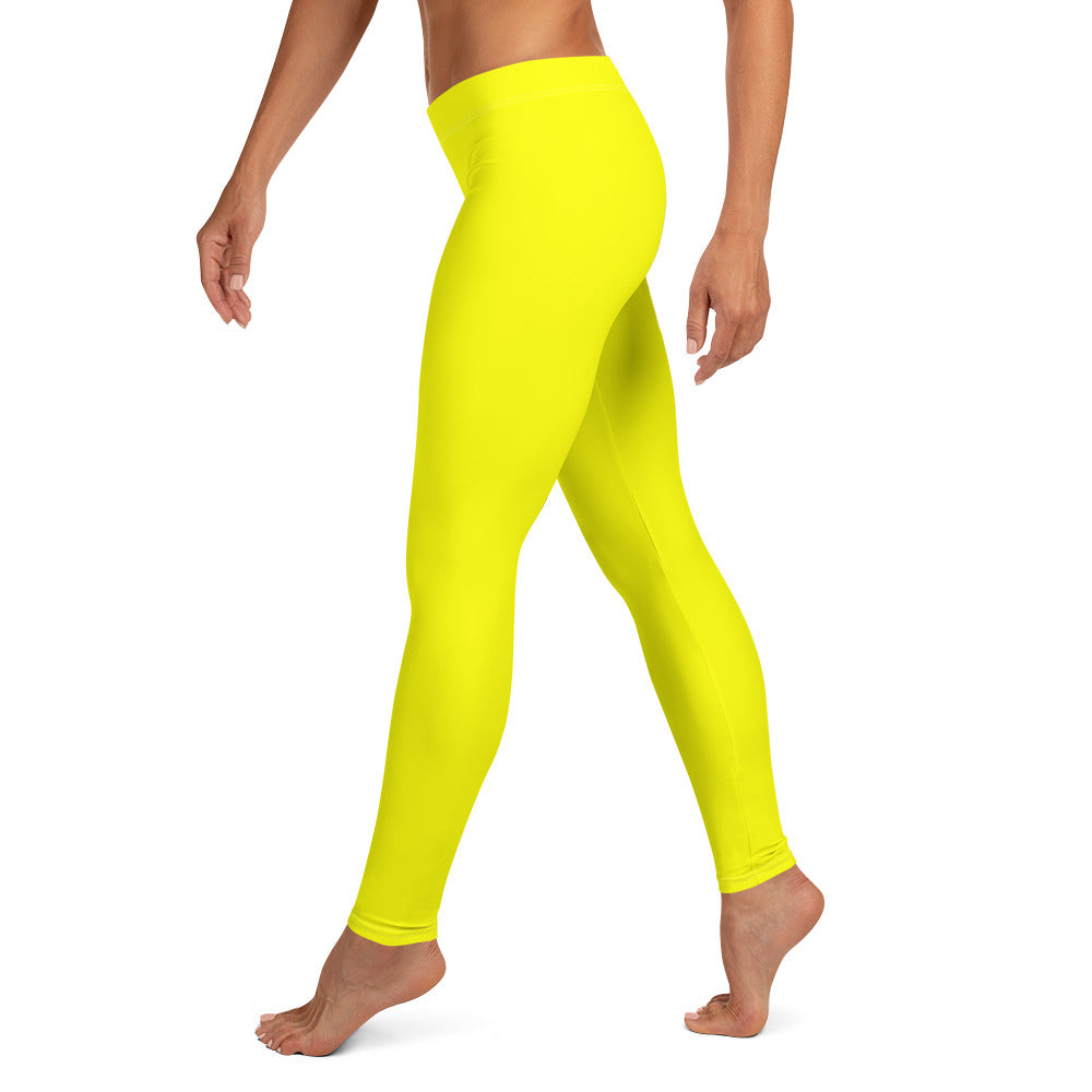 Latina Rocks Neon Yellow Leggings