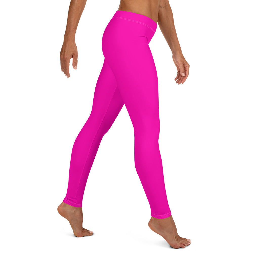 Latina Rocks Vivid Neon Pink Leggings