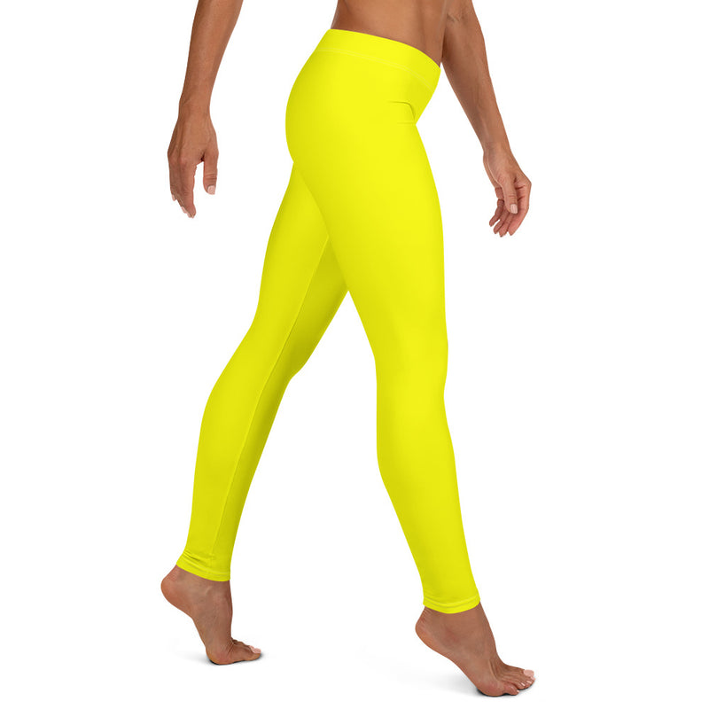 Latina Rocks Neon Yellow Leggings