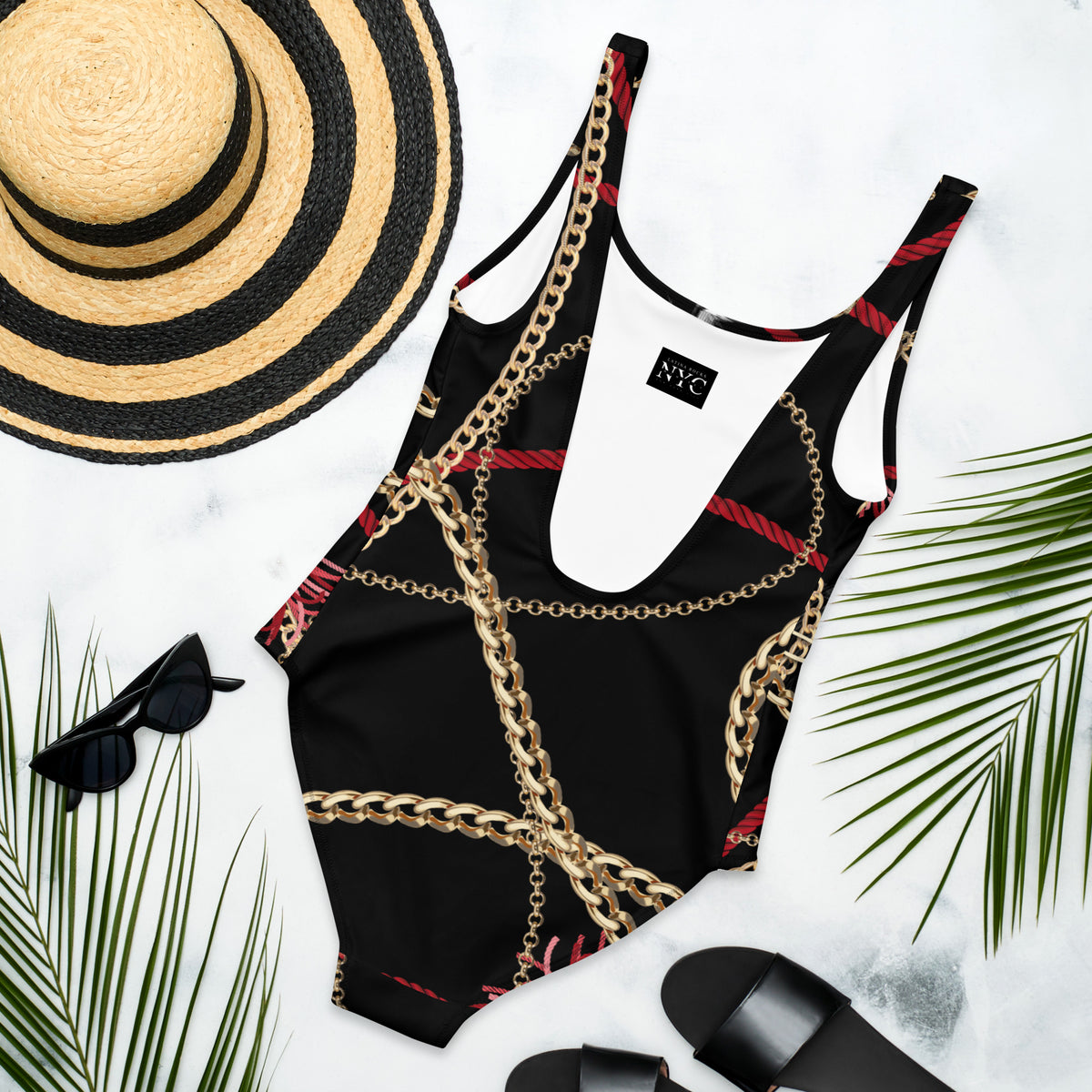 Latina Fashion- Latina Rocks La Savage One-Piece Swimsuit