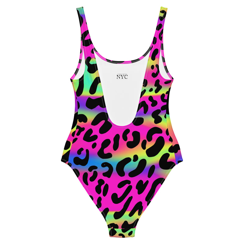 Latina Fashion- Latina Rocks 80's Gradient One-Piece Swimsuit