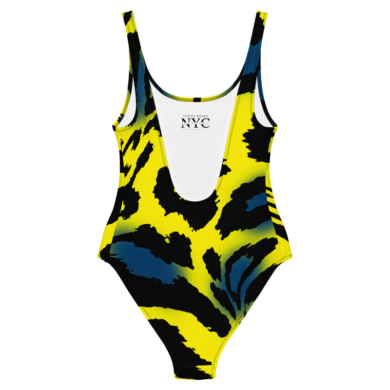 Latina Fashion- Latina Rocks GorgeousPrint One-Piece Swimsuit