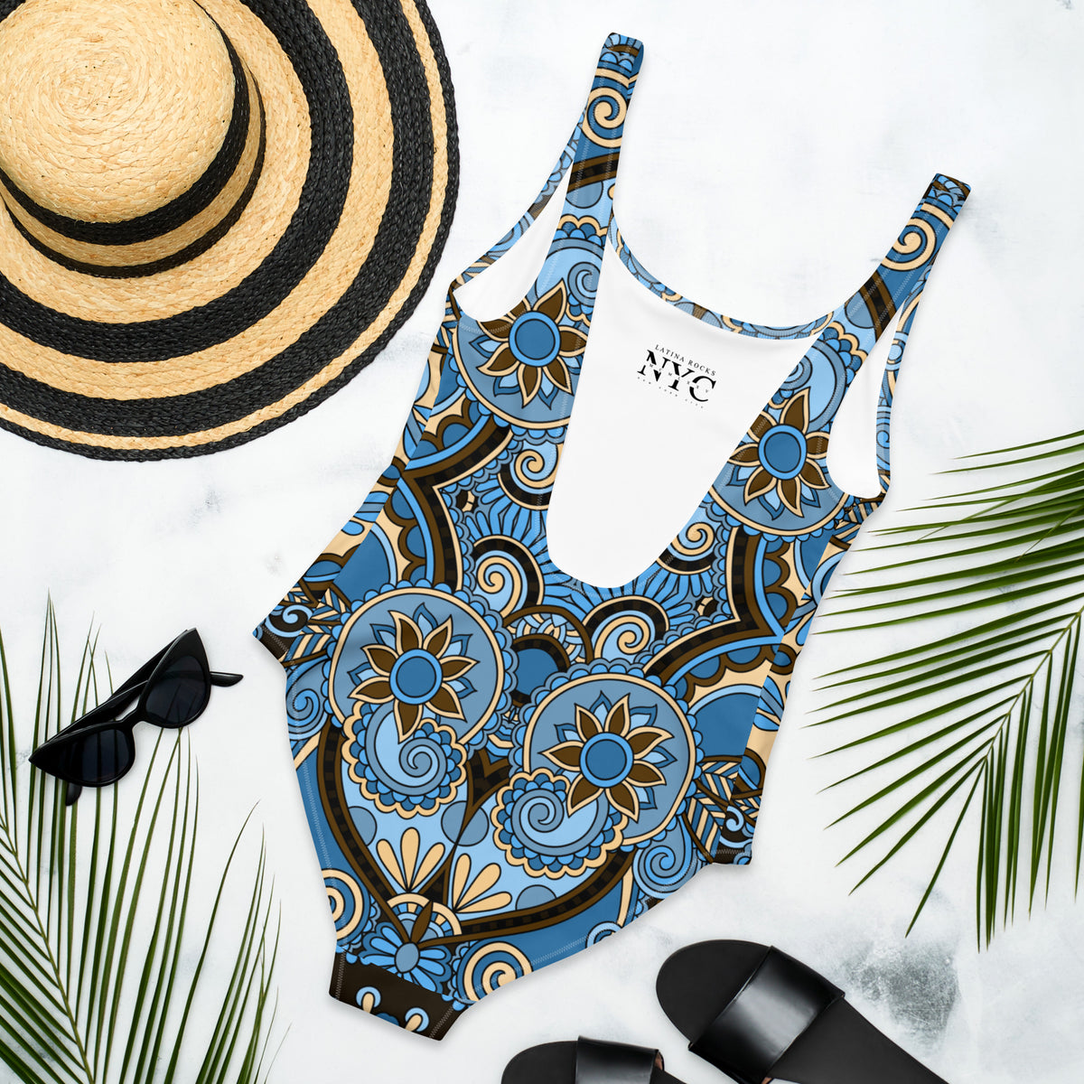 Latina Fashion- Latina Rocks LA Inca One-Piece Swimsuit