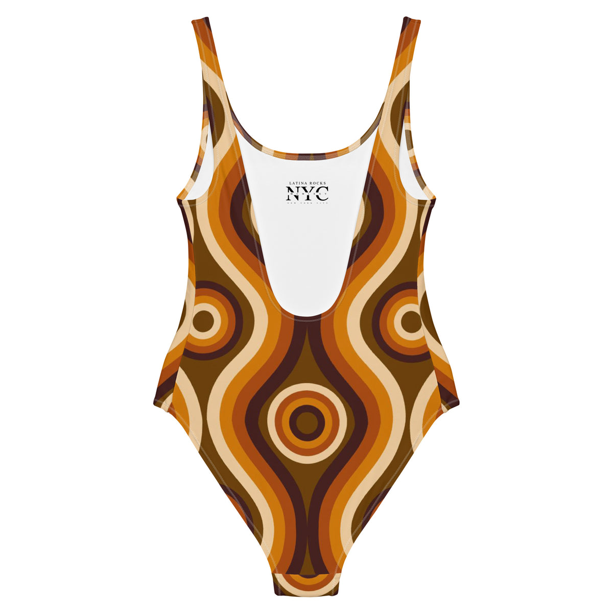 Latina Fashion- Latina Rocks La Groovy Chic One-Piece Swimsuit