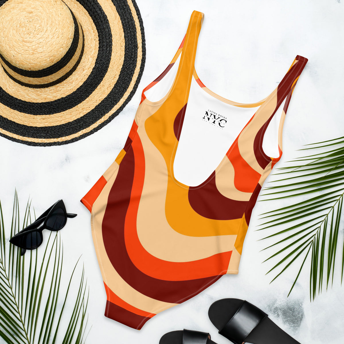 Latina Fashion- Latina Rocks Coachella Vibes One-Piece Swimsuit