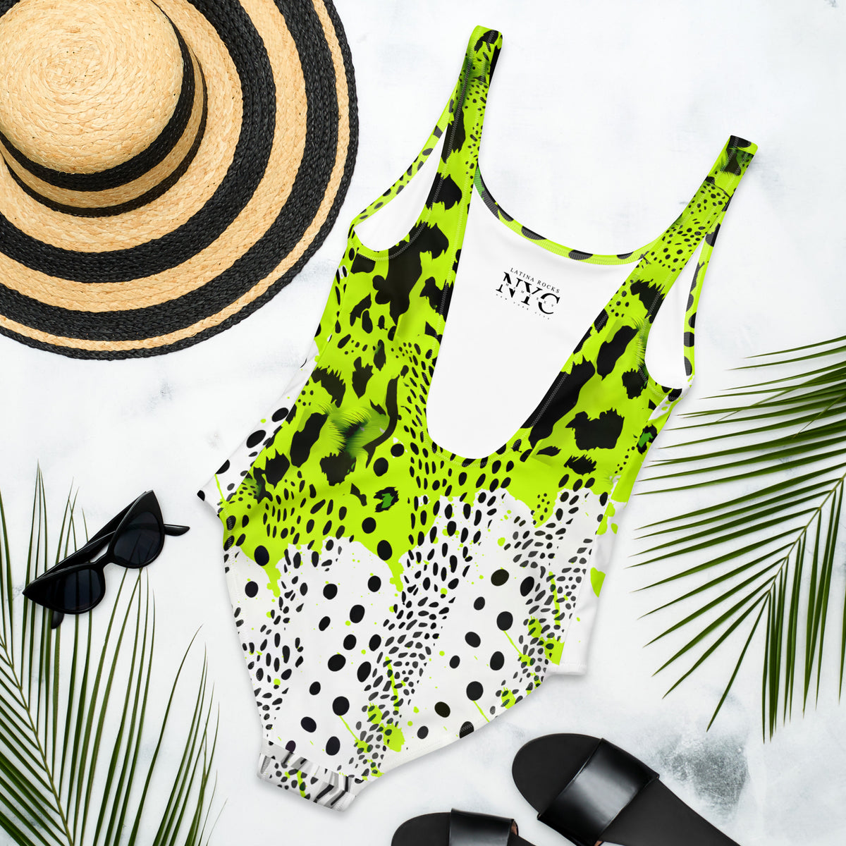 Latina Fashion- Latina Rocks Savage One-Piece Swimsuit