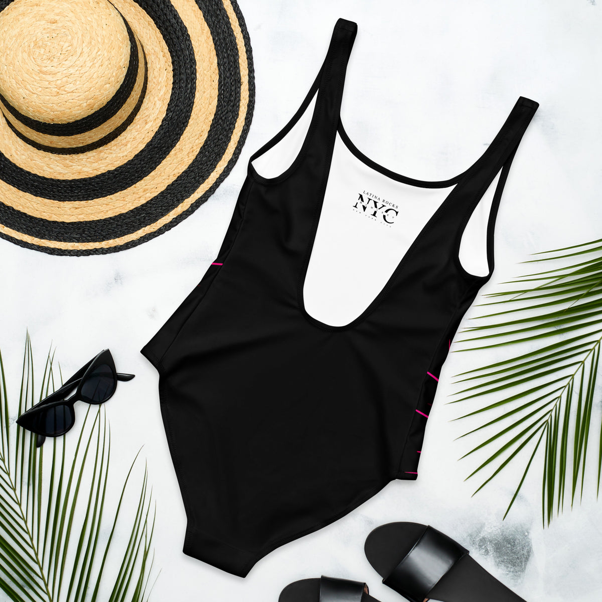 Latina Fashion- Latina Rocks Rocker Chic One-Piece Swimsuit