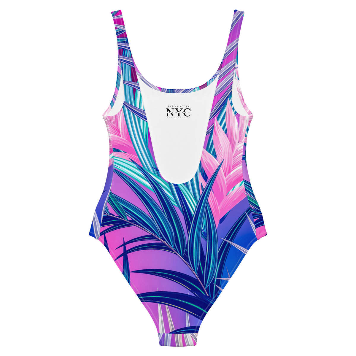 Latina Fashion- Latina Rocks Carribean Print One-Piece Swimsuit