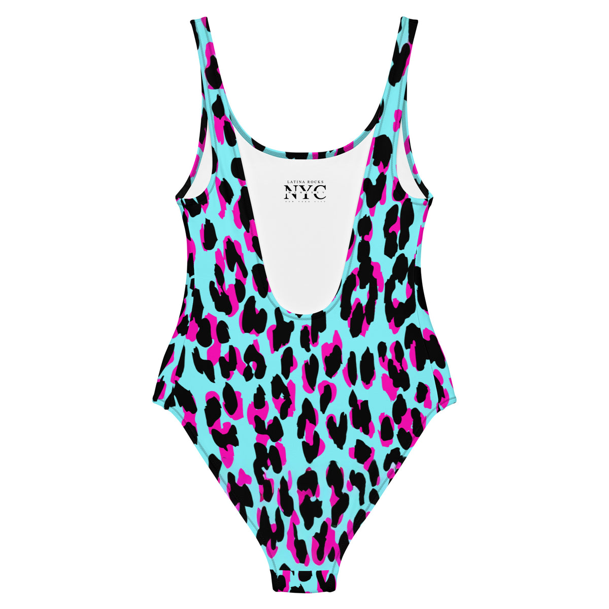 Latina Fashion- Latina Rocks Crazy Animal Print One-Piece Swimsuit