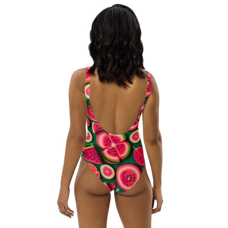 Latina Fashion- Latina Rocks Watermelon One-Piece Swimsuit