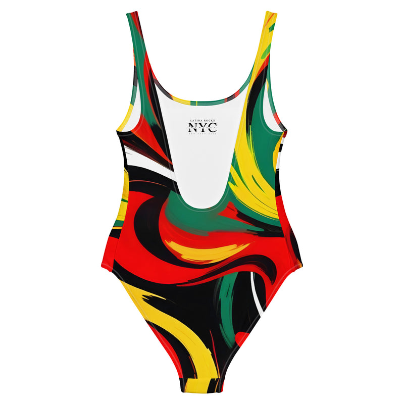 Latina Fashion- Latina Rocks One-Piece Swimsuit