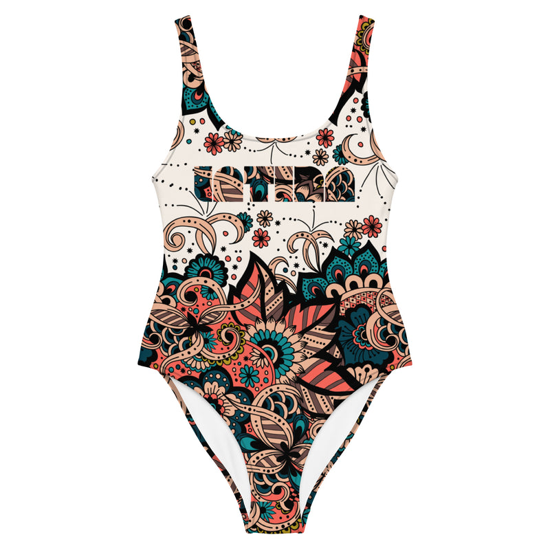 Latina Fashion- Latina Rocks Traditional One-Piece Swimsuit