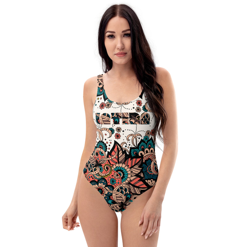 Latina Fashion- Latina Rocks Traditional One-Piece Swimsuit