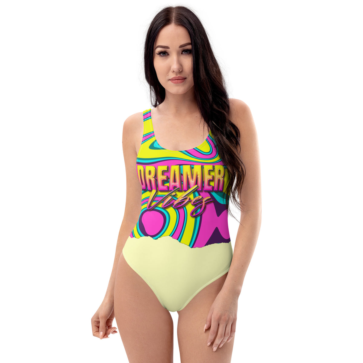 Latina Fashion- Latina Rocks Dreamer Vibes One-Piece Swimsuit