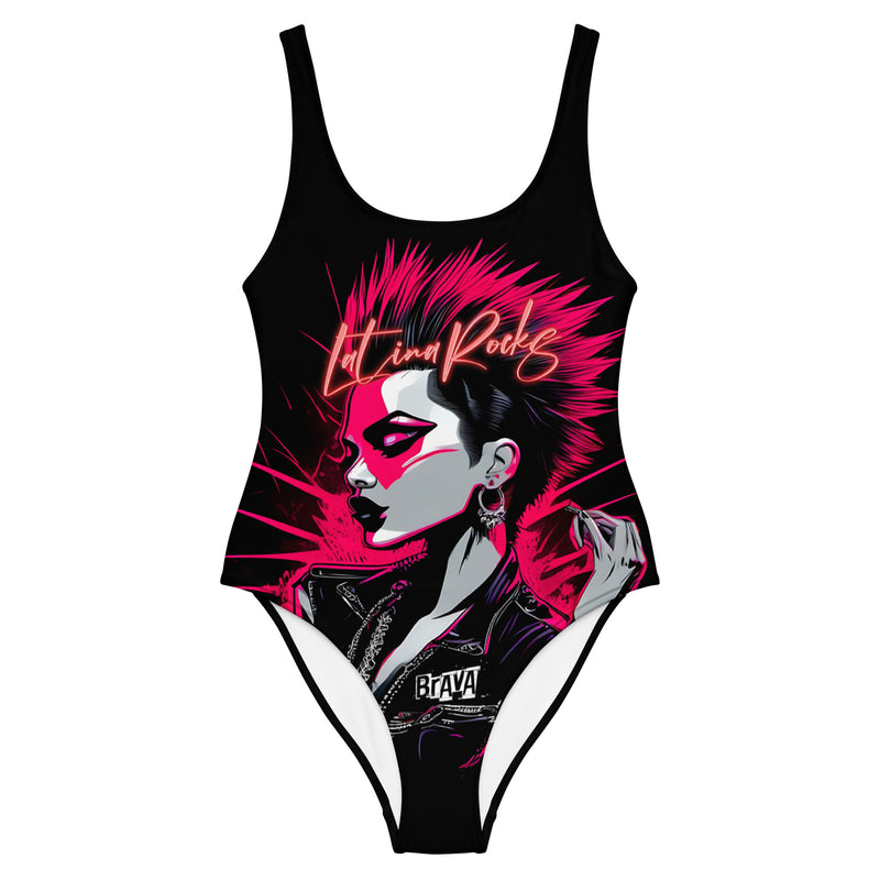 Latina Fashion- Latina Rocks Rocker Chic One-Piece Swimsuit