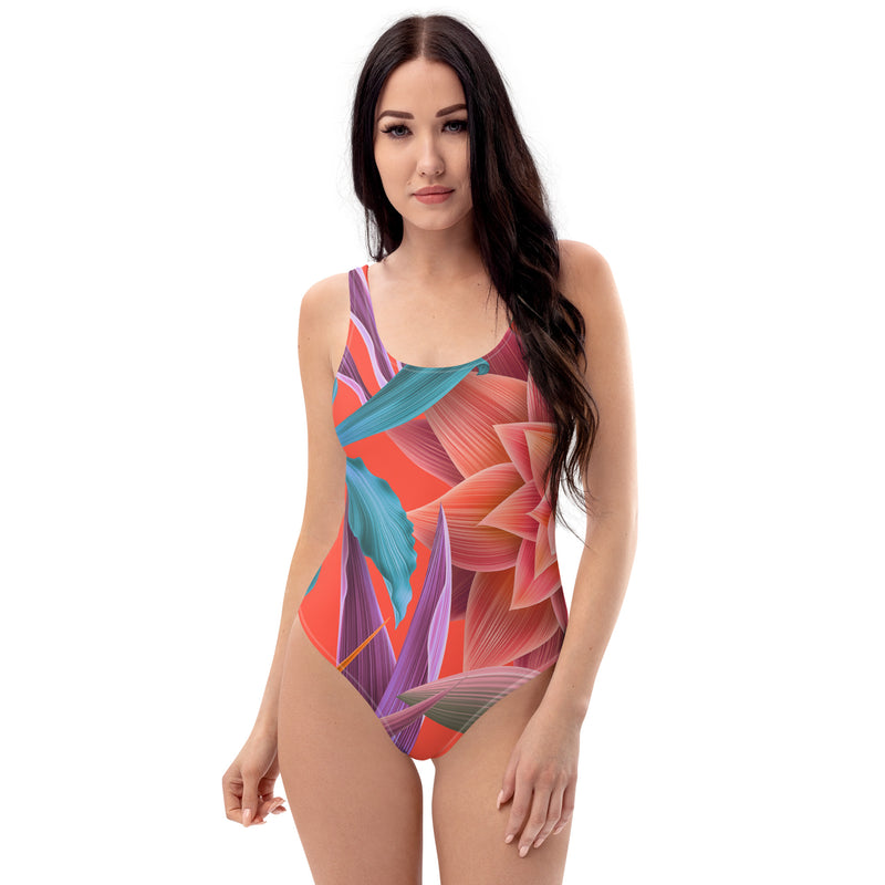 Latina Fashion- Latina Rocks Tulips Zen One-Piece Swimsuit