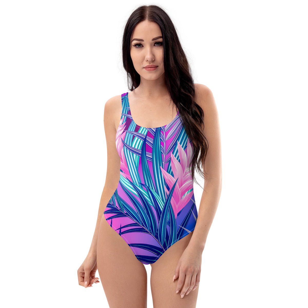 Latina Fashion- Latina Rocks Carribean Print One-Piece Swimsuit