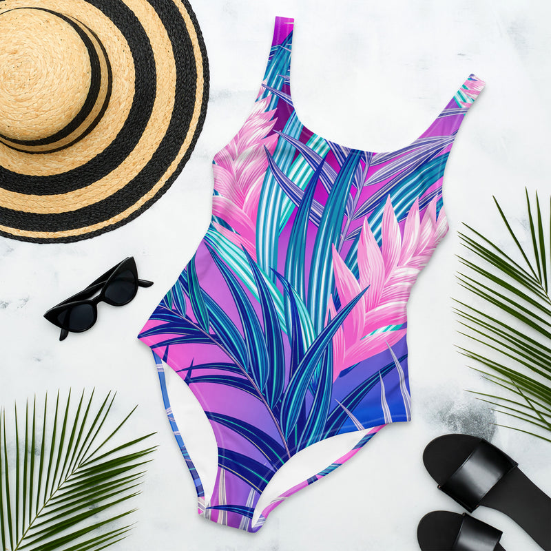 Latina Fashion- Latina Rocks Carribean Print One-Piece Swimsuit