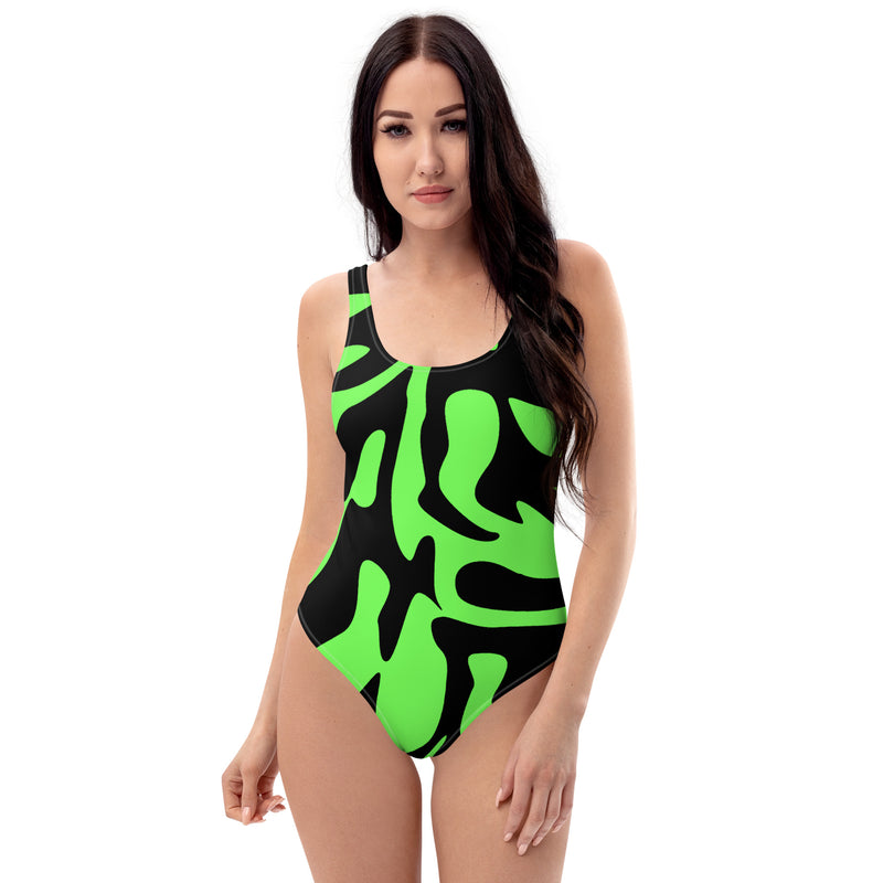 Latina Fashion- Latina Rocks Giraffe Print One-Piece Swimsuit