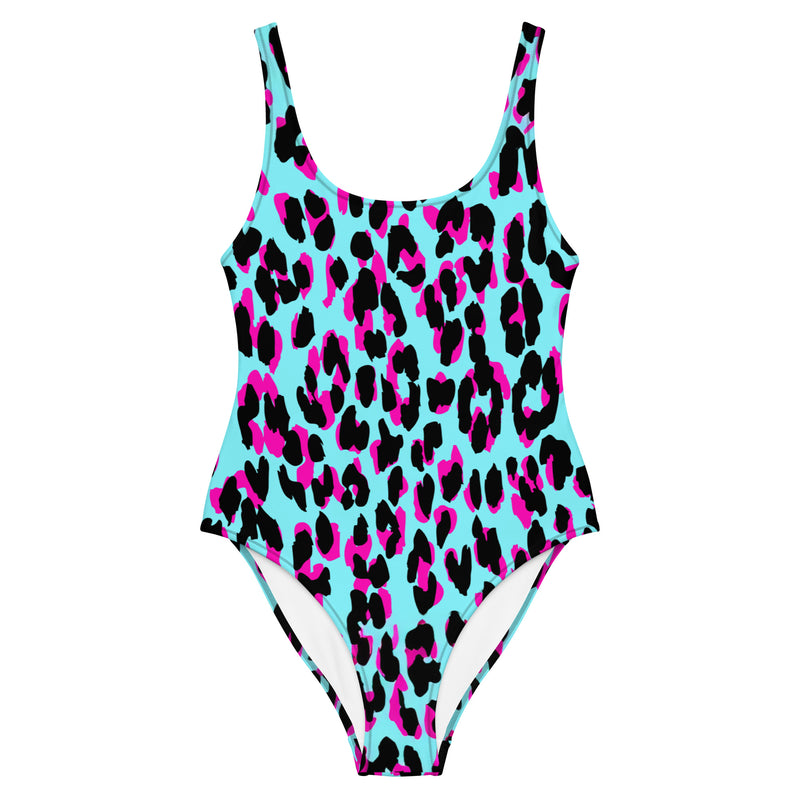 Latina Fashion- Latina Rocks Crazy Animal Print One-Piece Swimsuit