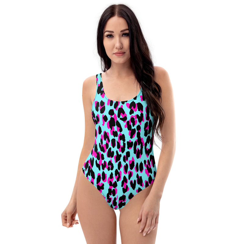 Latina Fashion- Latina Rocks Crazy Animal Print One-Piece Swimsuit