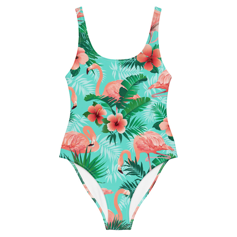 Latina Fashion- Latina Rocks Flamingo Love One-Piece Swimsuit