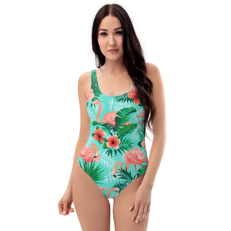 Latina Fashion- Latina Rocks Flamingo Love One-Piece Swimsuit