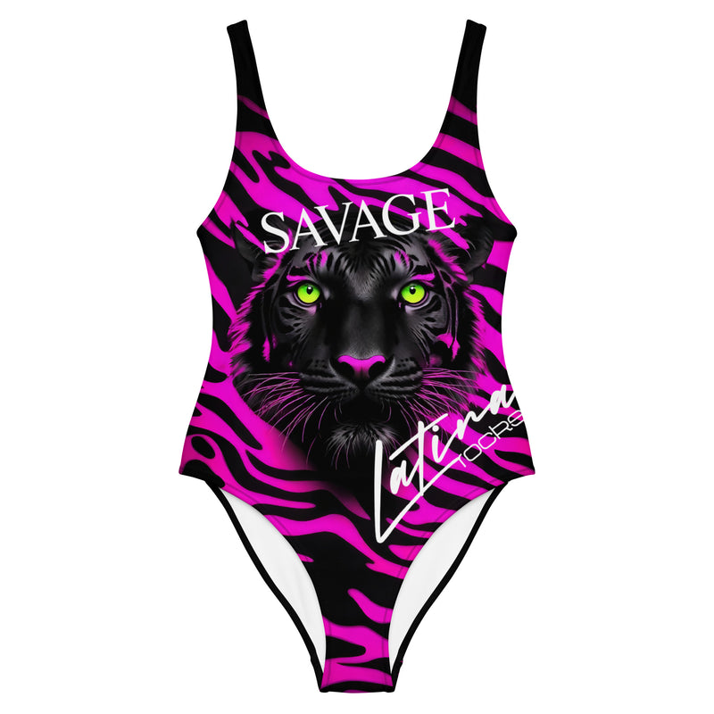 Latina Fashion- Latina Rocks Black Panther One-Piece Swimsuit