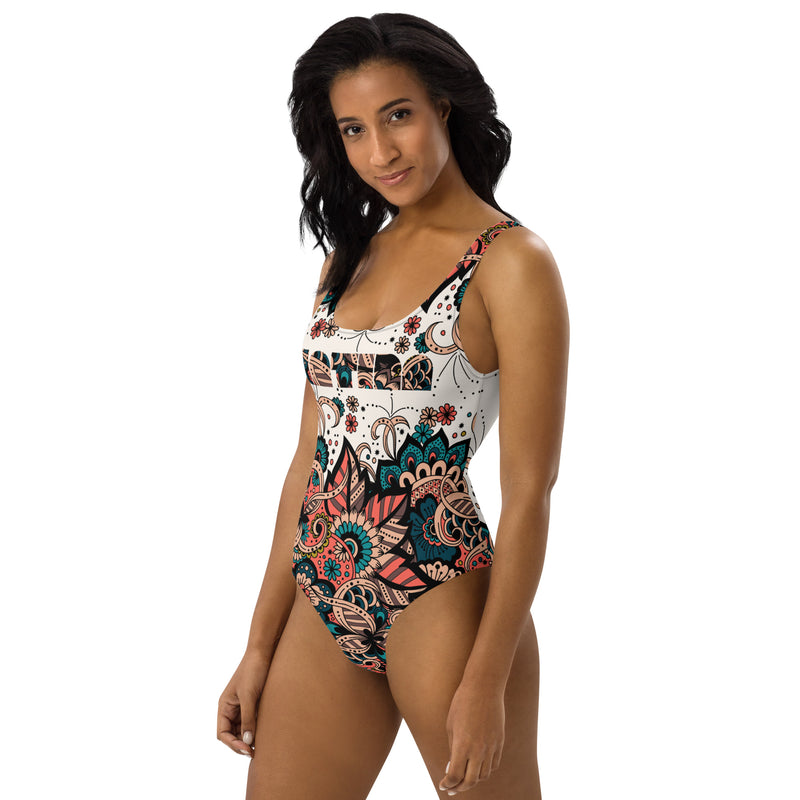 Latina Fashion- Latina Rocks Traditional One-Piece Swimsuit